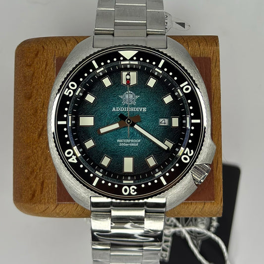Reloj ADDIESDIVE Submarine Turtle Blue 200M