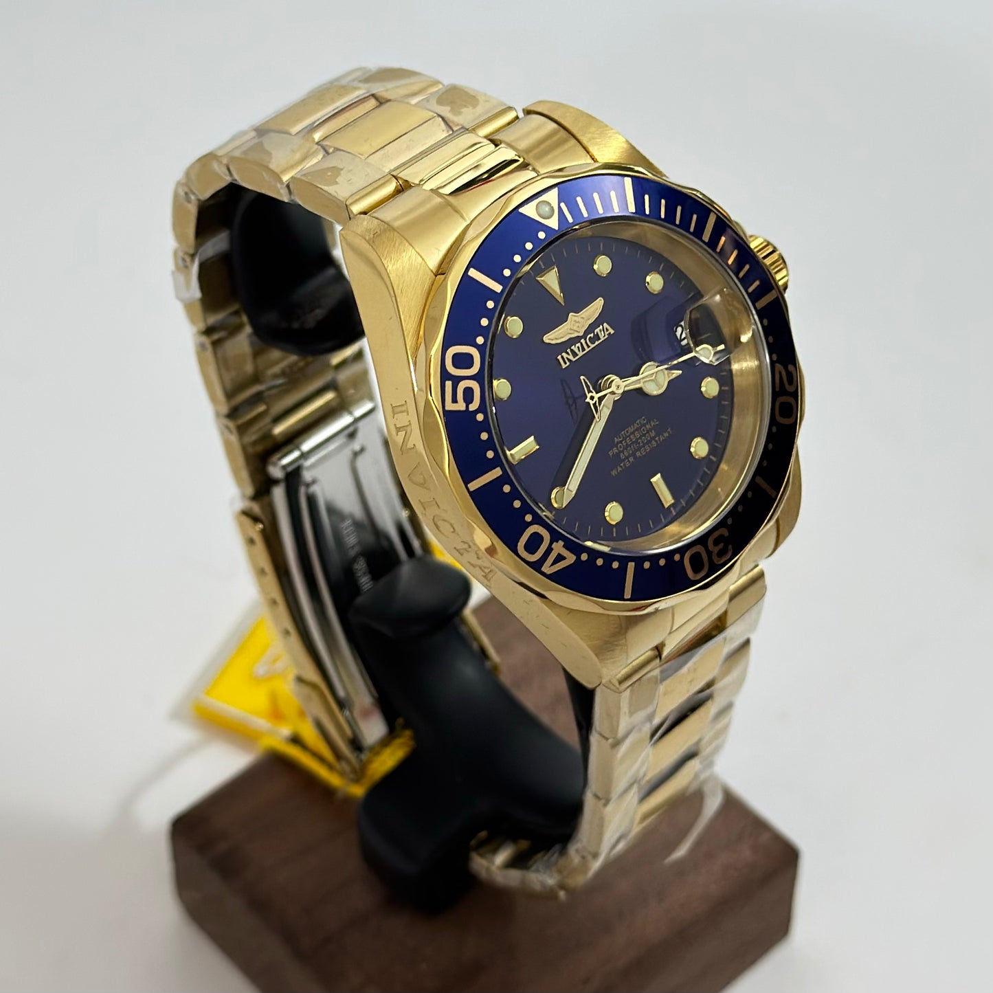 Reloj Automático INVICTA Pro Diver Gold Blue 40mm (8930)