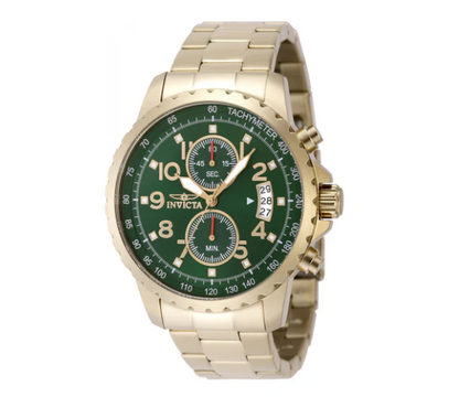 Reloj INVICTA Specialty Gold Green 45mm (48898)