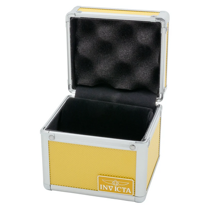Caja INVICTA Aluminio Yellow Original