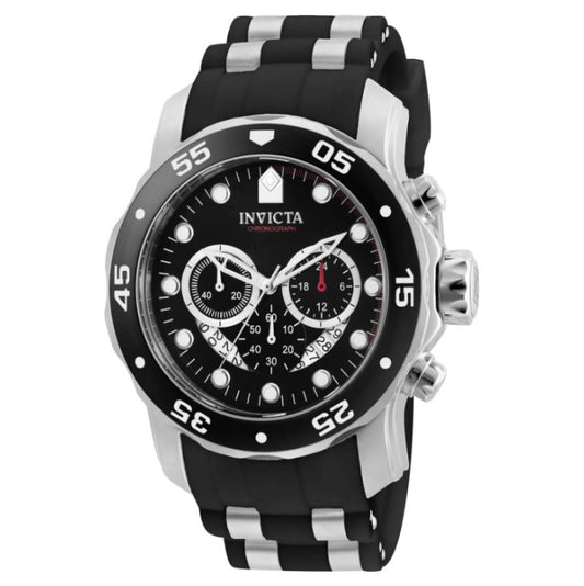 Reloj INVICTA Pro Diver SCUBA Silver Black 48mm (6977)