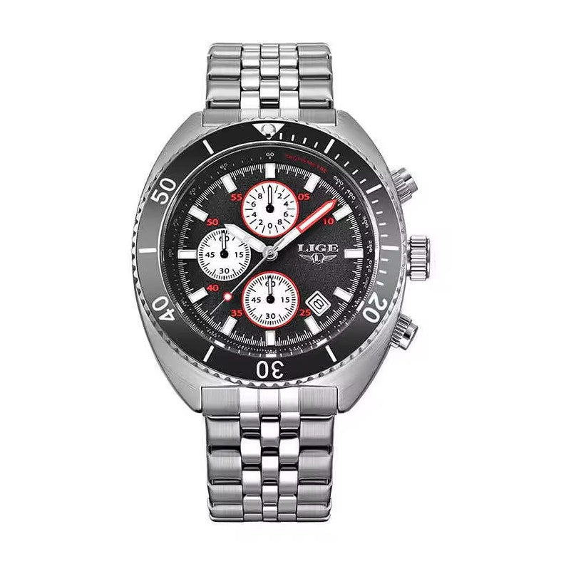 Reloj LIGE Estilo Submarino Cronógrafo