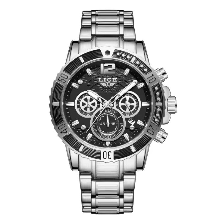 Reloj LIGE Steel Cronografo