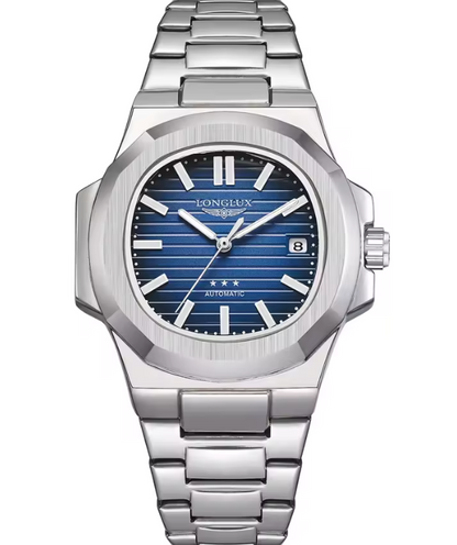 Reloj Automático Mecánico LONGLUX Blue Original