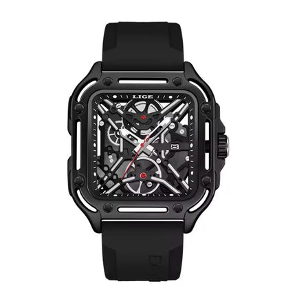 Reloj LIGE Silicona Square Design