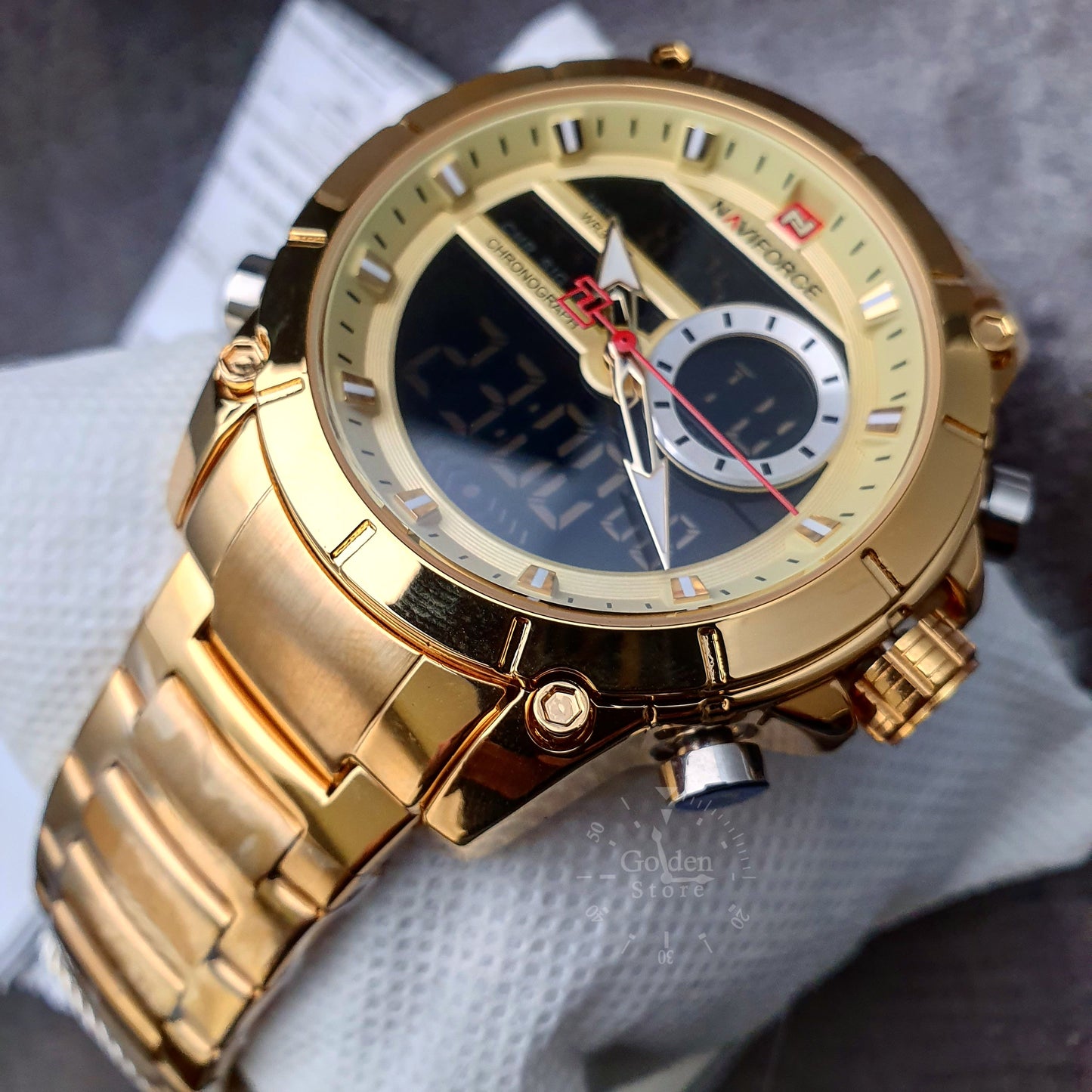 Reloj NAVIFORCE Golden Militar Original