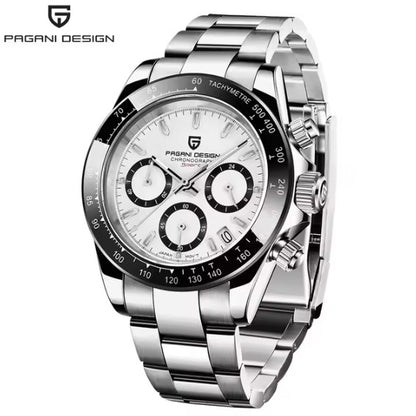 Reloj PAGANI DESIGN Daytona Silver White (PD1644)