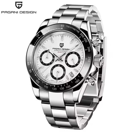 Reloj PAGANI DESIGN Daytona Silver White (PD1644)