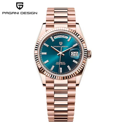 Reloj Automático PAGANI DESIGN Day-Date President Ice Blue (PD1752)