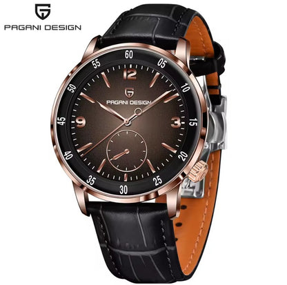 Reloj Automático PAGANI DESIGN Master Collection Two Seconds RoseBlack (PD1790)