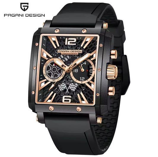 Reloj PAGANI DESIGN Sport Racing Black Gold (PD1725)
