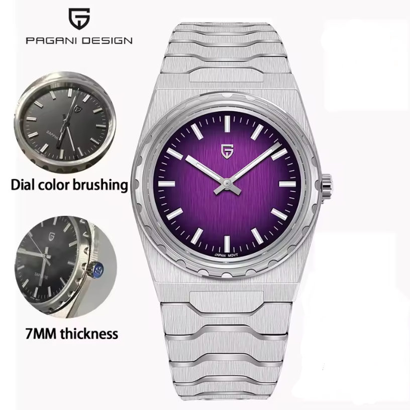 Reloj PAGANI DESIGN Ultra Slim Purple (PDYS020)