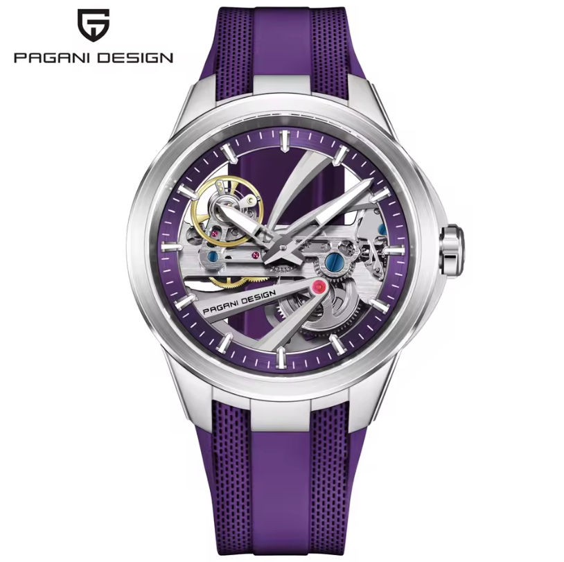 Reloj Automático PAGANI DESIGN Sport Purple (PDYS030)