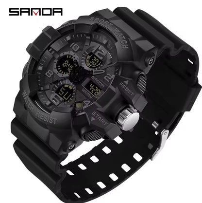 Reloj SANDA Militar Estilo G Deportivo
