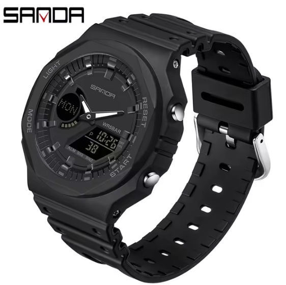 Reloj SANDA Deportivo Dark Militar
