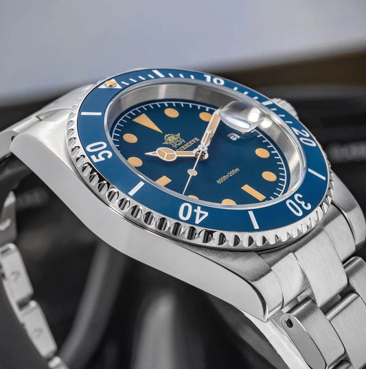 Reloj ADDIESDIVE Retro Submarino 200M Blue