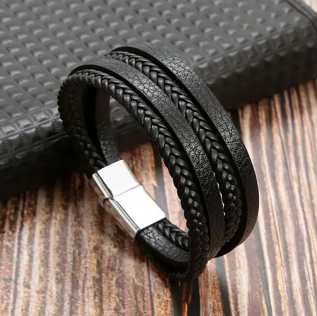 Pulsera de Cuero Casual