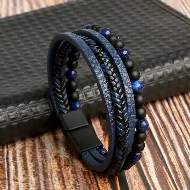 Pulsera de Cuero Casual