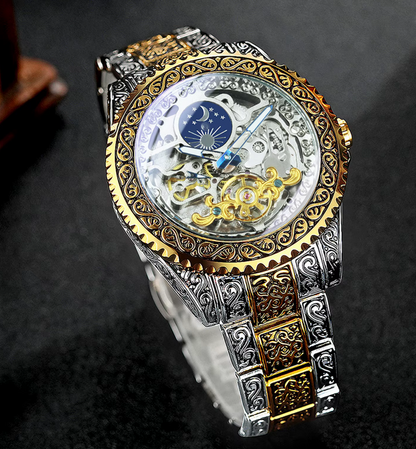 Reloj FORSINING Imperial Gold Automatico Original
