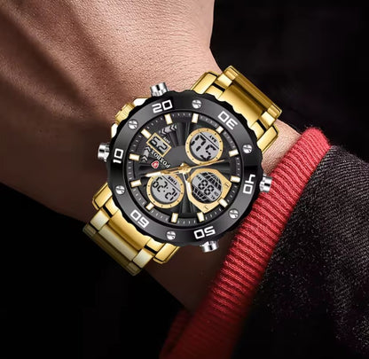 Reloj FOXBOX Chrono Gold Original