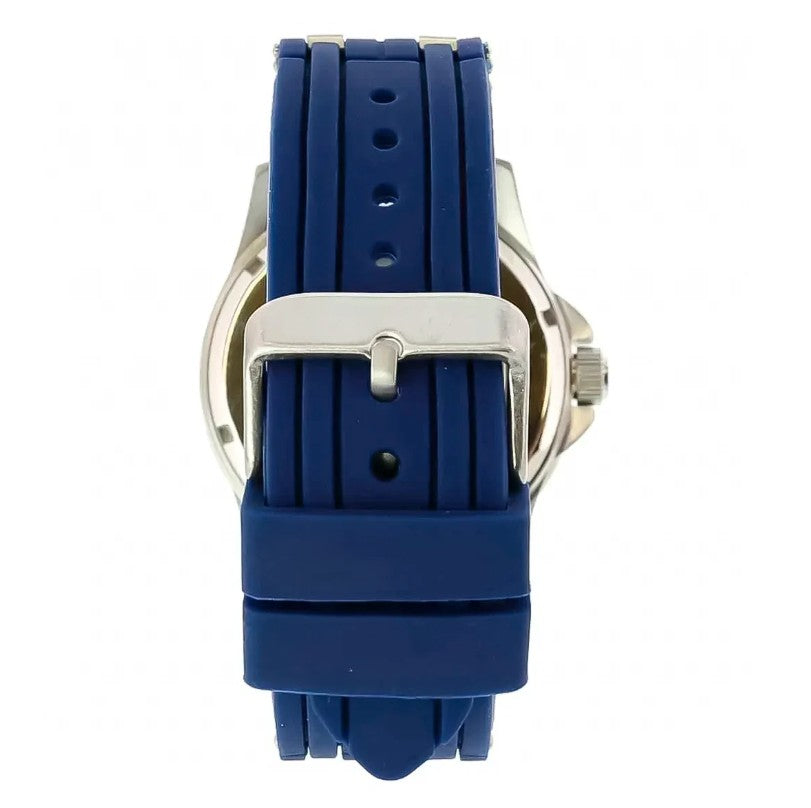 Reloj GUESS Oasis U0366G2 Genuino SilverAzul Multifuncional 100M