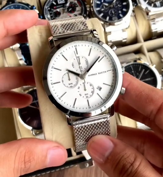 Reloj HANNAH MARTIN Artic Silver
