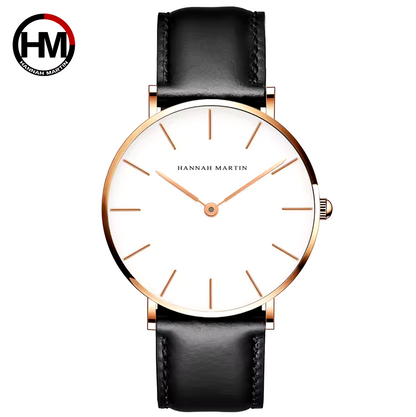 Reloj HANNAH MARTIN Classic Cuero