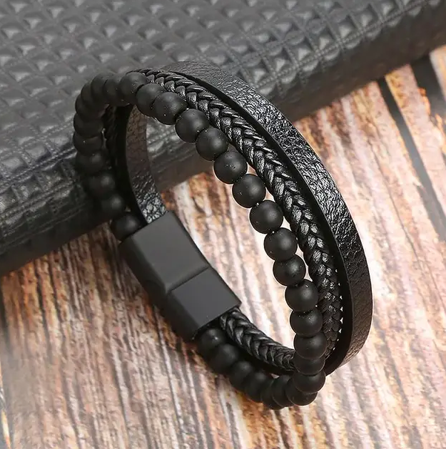 Pulsera de Cuero Casual