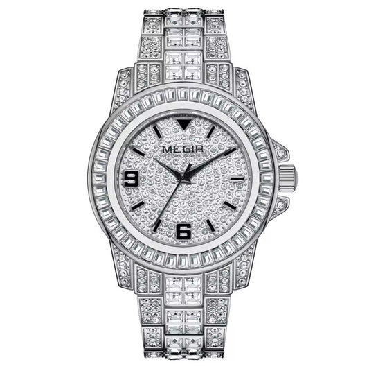 Reloj MEGIR Diseño Diamantes de Lujo