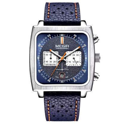 Reloj MEGIR Square Leather