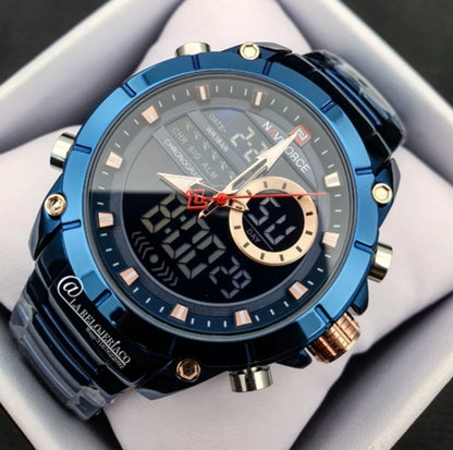 Reloj NAVIFORCE Blue Militar Original