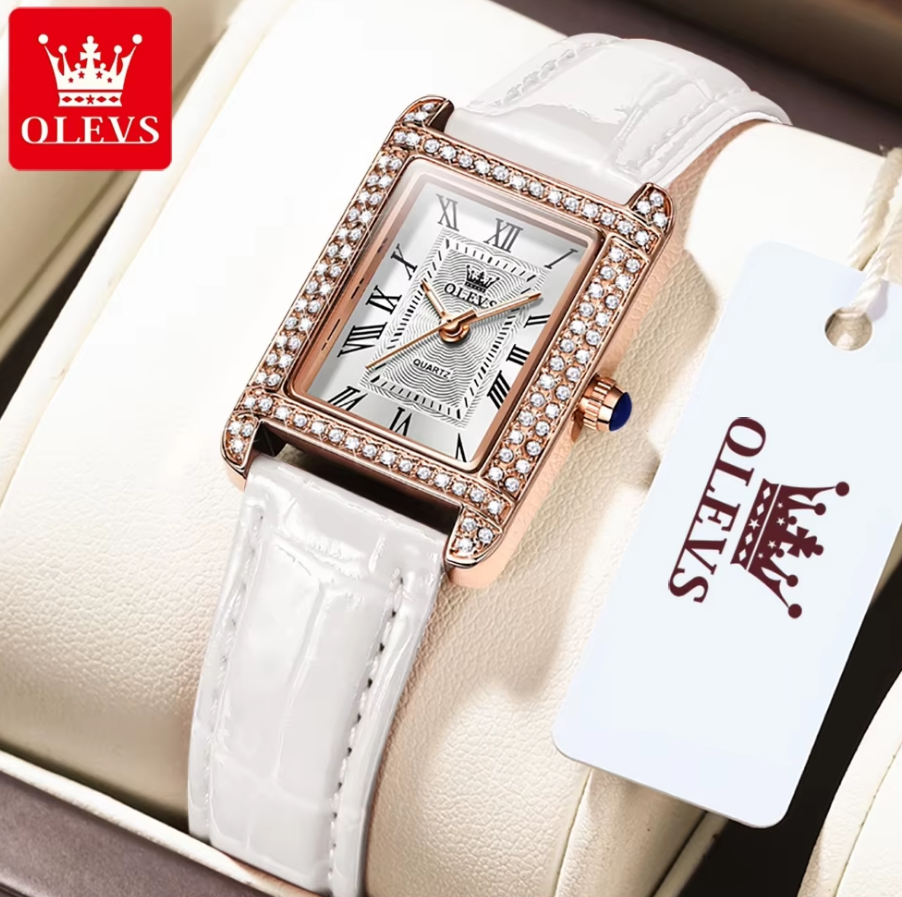 Reloj OLEVS Cuero Elegante