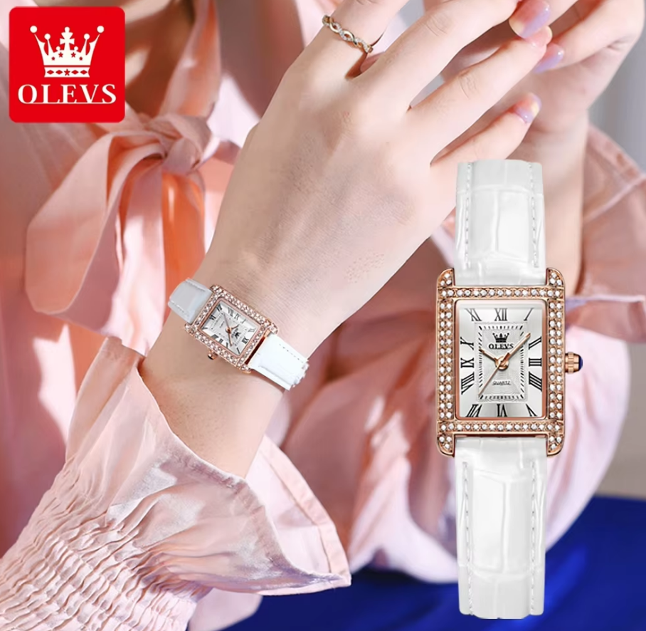 Reloj OLEVS Cuero Elegante