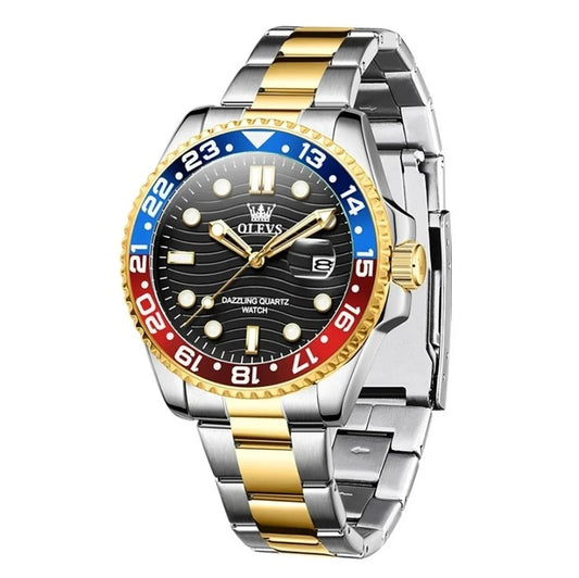 Reloj OLEVS Pepsi Bicolor Original