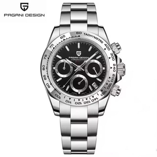 Reloj PAGANI DESIGN Daytona Panda Silver (PD1727)