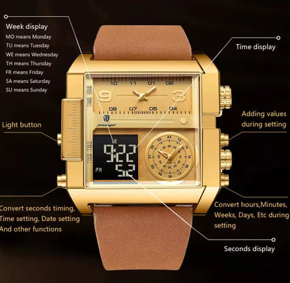 Reloj POEDAGAR NeoClásico Digital