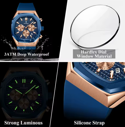 Reloj POEDAGAR Blue Dynamic
