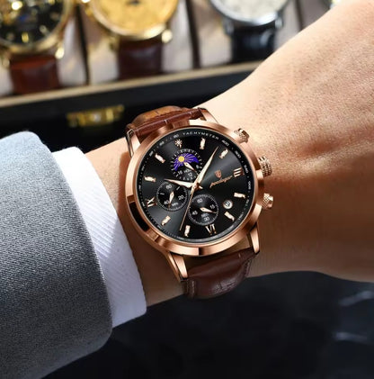Reloj POEDAGAR Clásico Rose Gold