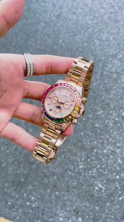 Reloj Automático X-GEAR Rainbow Business Rose