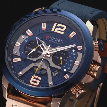 Reloj CURREN Blue Sport Cuero