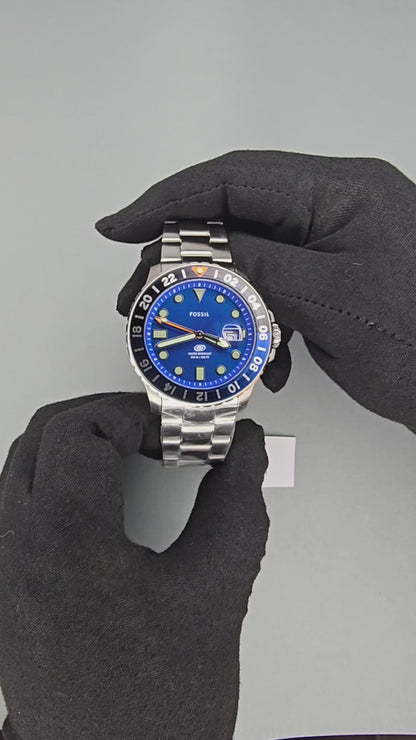 Reloj FOSSIL Blue GMT Cuarzo (FS5991)
