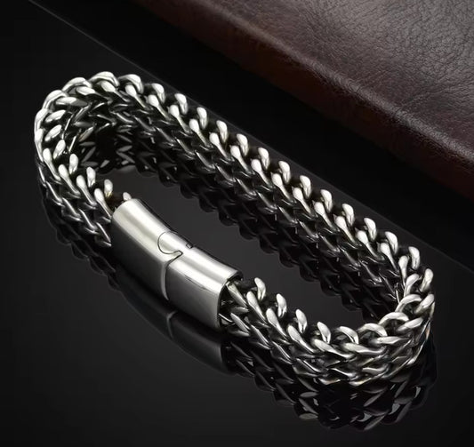 Pulsera Silver Inox 21cm