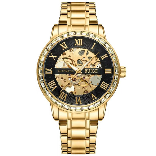 Reloj RUIGE Automatico Mecanico Imperial Gold