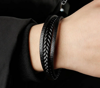 Pulsera Sombra de Cuero 21cm