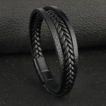 Pulsera Sombra de Cuero 21cm