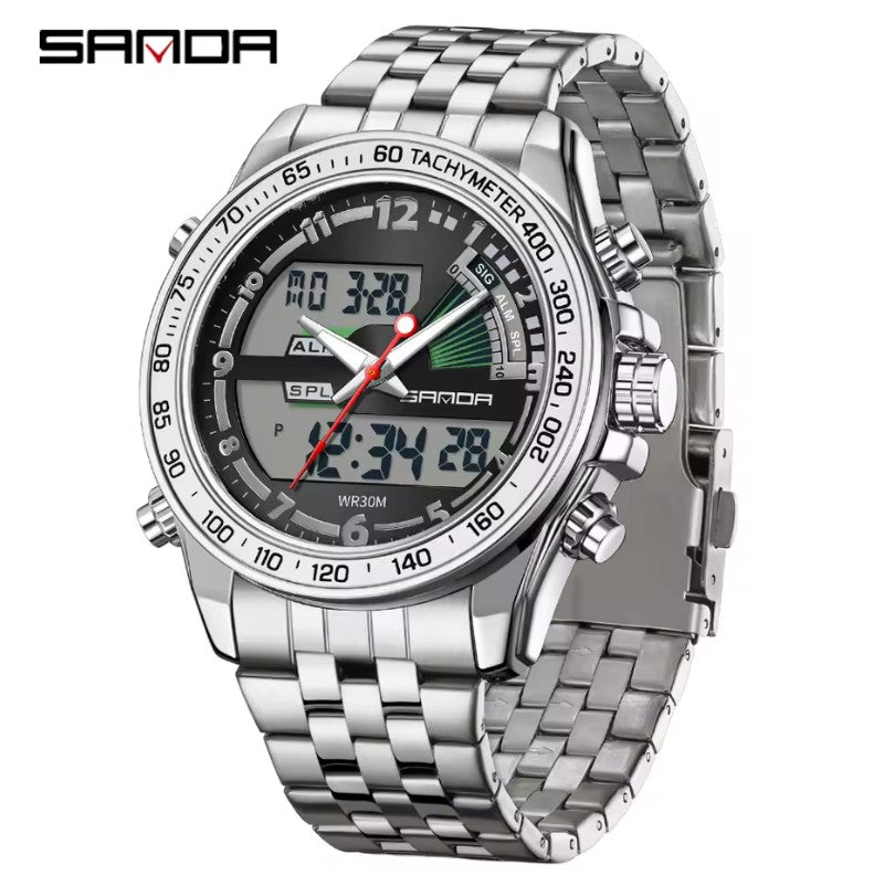 Reloj SANDA 3307 Silver Edition