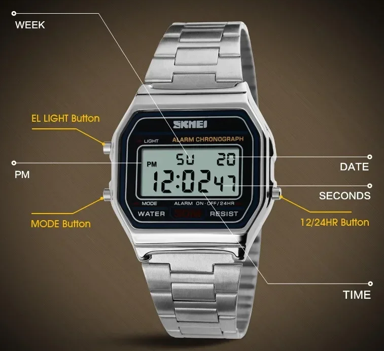 Reloj SKMEI Sport Digital Light
