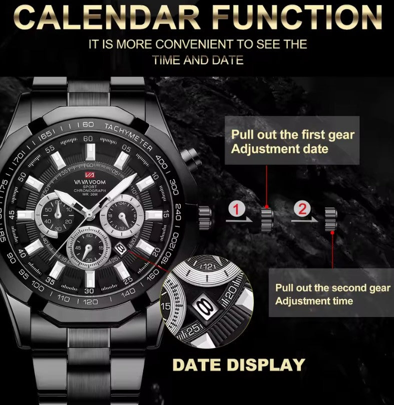 Reloj VAVOOM Dark Steel